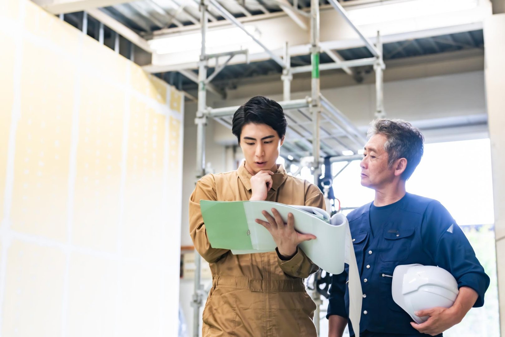 商業施設の施工